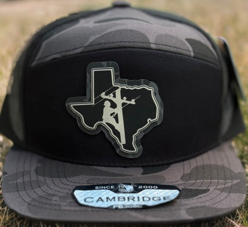 Texas Lineman-Black Camo