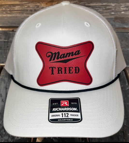Mama Tried-White