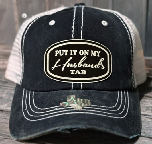 Put It On My Husband’s Tab-Navy