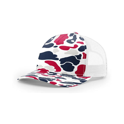 Americana Duck Camo / White