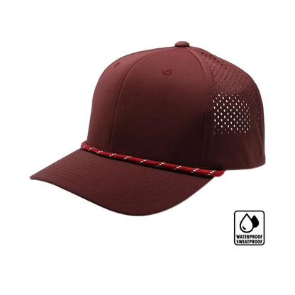 Burgundy / W Rope